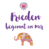 frieden beginnt in mir affirmation 100x100 - "Frieden in mir" – Tasse