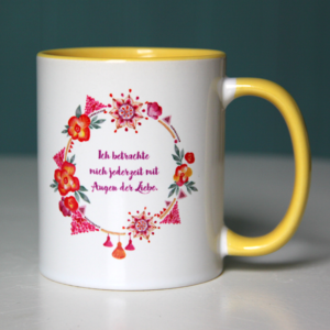 ich betrachte mich jederzeit mit augen der liebe tasse 300x300 - "Ich betrachte mich jederzeit mit Augen der Liebe" – Tasse